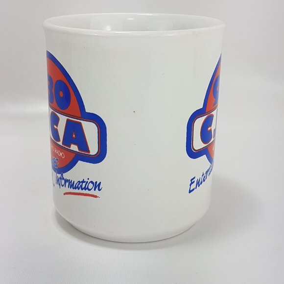 Vintage 930 CJCA Radio Mug Teacup Edmonton Alberta Broadcaster Collectible Retro - Picture 10 of 16